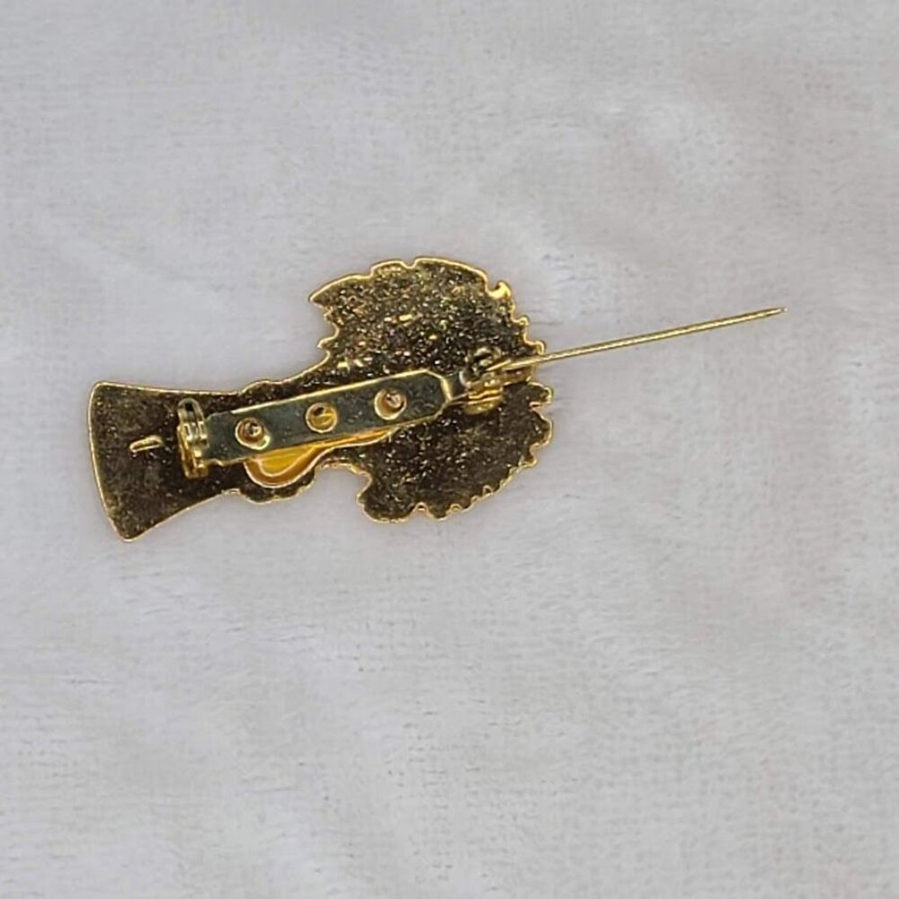 Vtg Wheat Sheaf Bundle Pin Gold Tone Harvest Autumn Fall Fraternal Religious - Picture 5 of 7
